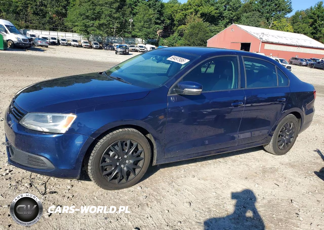 2014 Volkswagen Jetta Se VIN:3VWD17AJ8EM420945 - 1