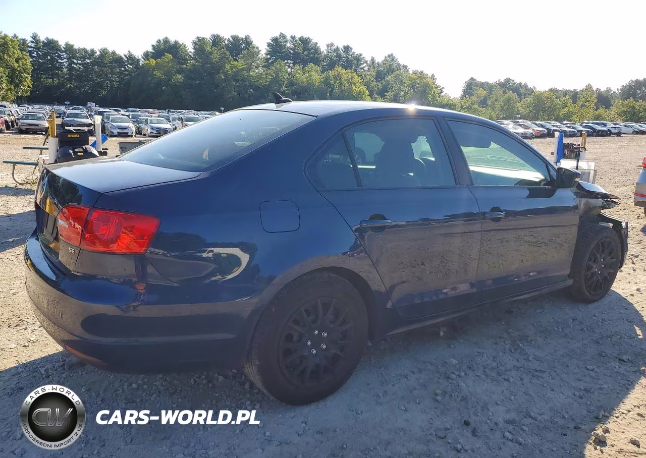 2014 Volkswagen Jetta Se VIN:3VWD17AJ8EM420945 - 3