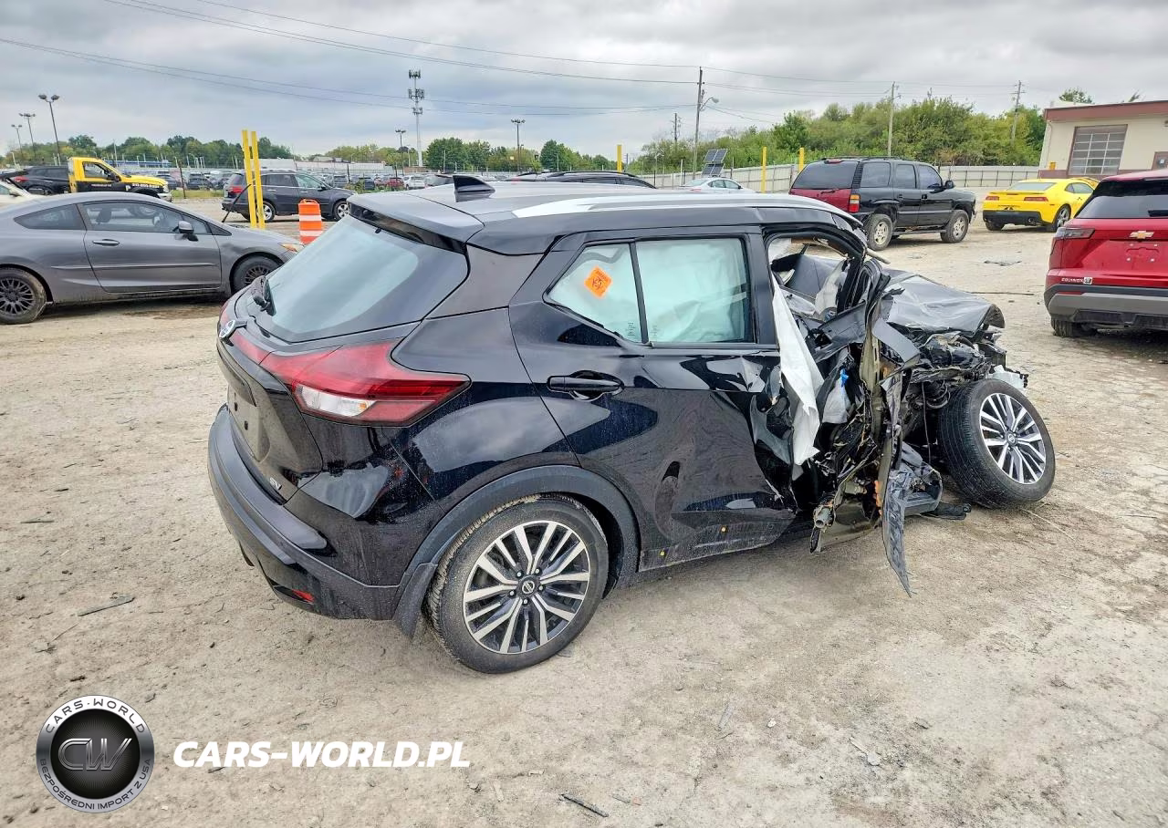 2021 Nissan Kicks Sv VIN:3N1CP5CV3ML543951 - 3