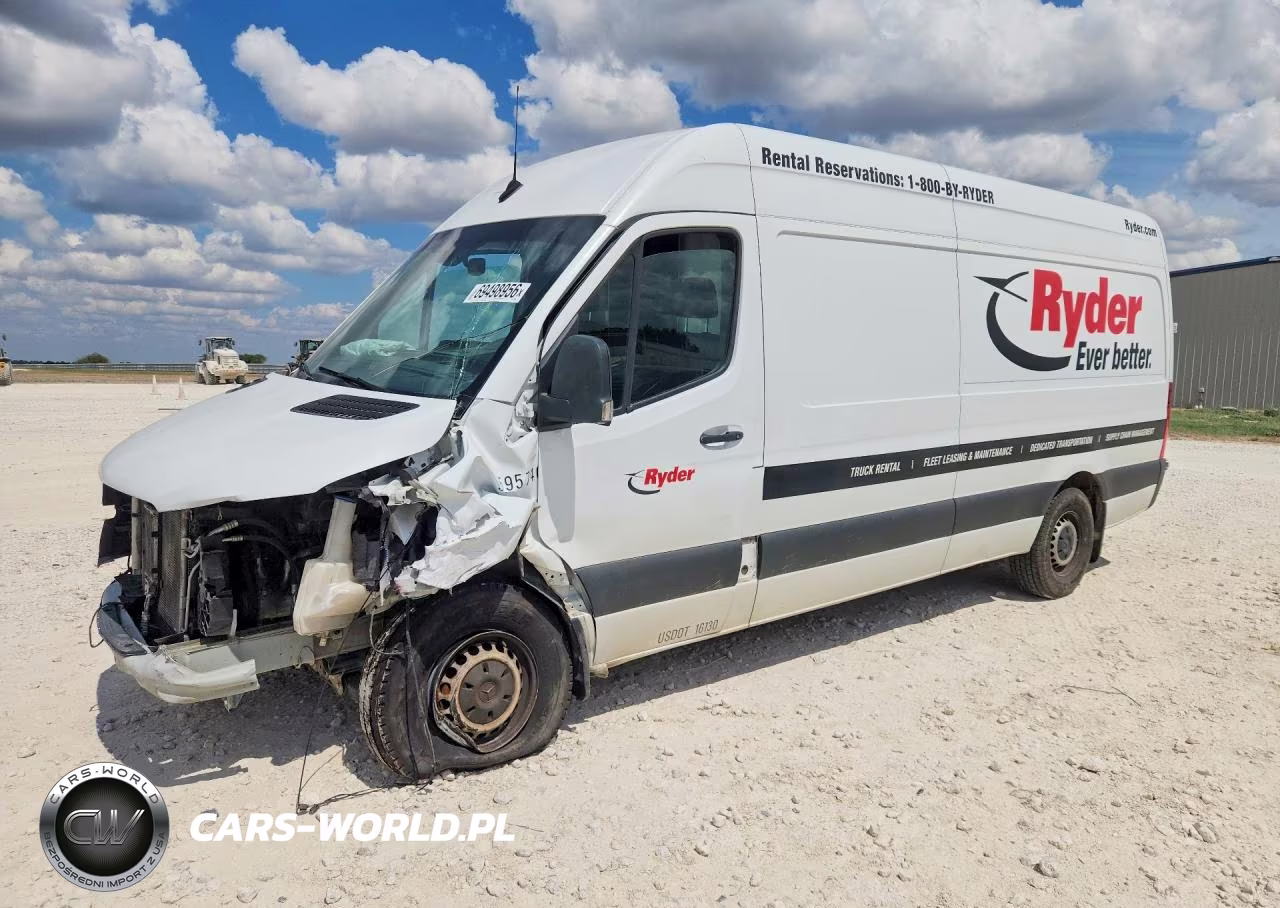 2022 Mercedes-Benz Sprinter Delivery Van VIN:W1Y4DCHY0NT090107 - 1
