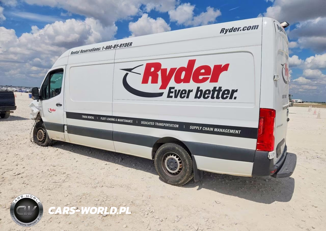 2022 Mercedes-Benz Sprinter Delivery Van VIN:W1Y4DCHY0NT090107 - 2