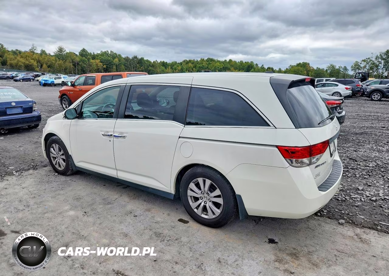 2017 Honda Odyssey Exl VIN:5FNRL5H60HB002509 - 2