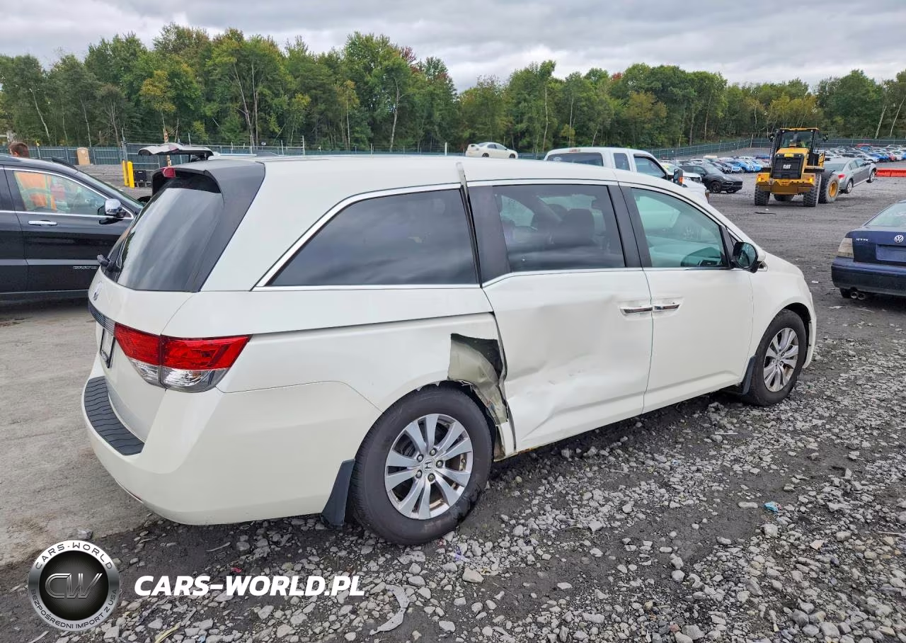 2017 Honda Odyssey Exl VIN:5FNRL5H60HB002509 - 3