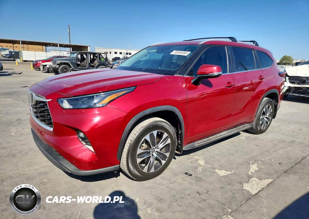 2023 Toyota Highlander Xle VIN:5TDKDRAH9PS041773 - 1
