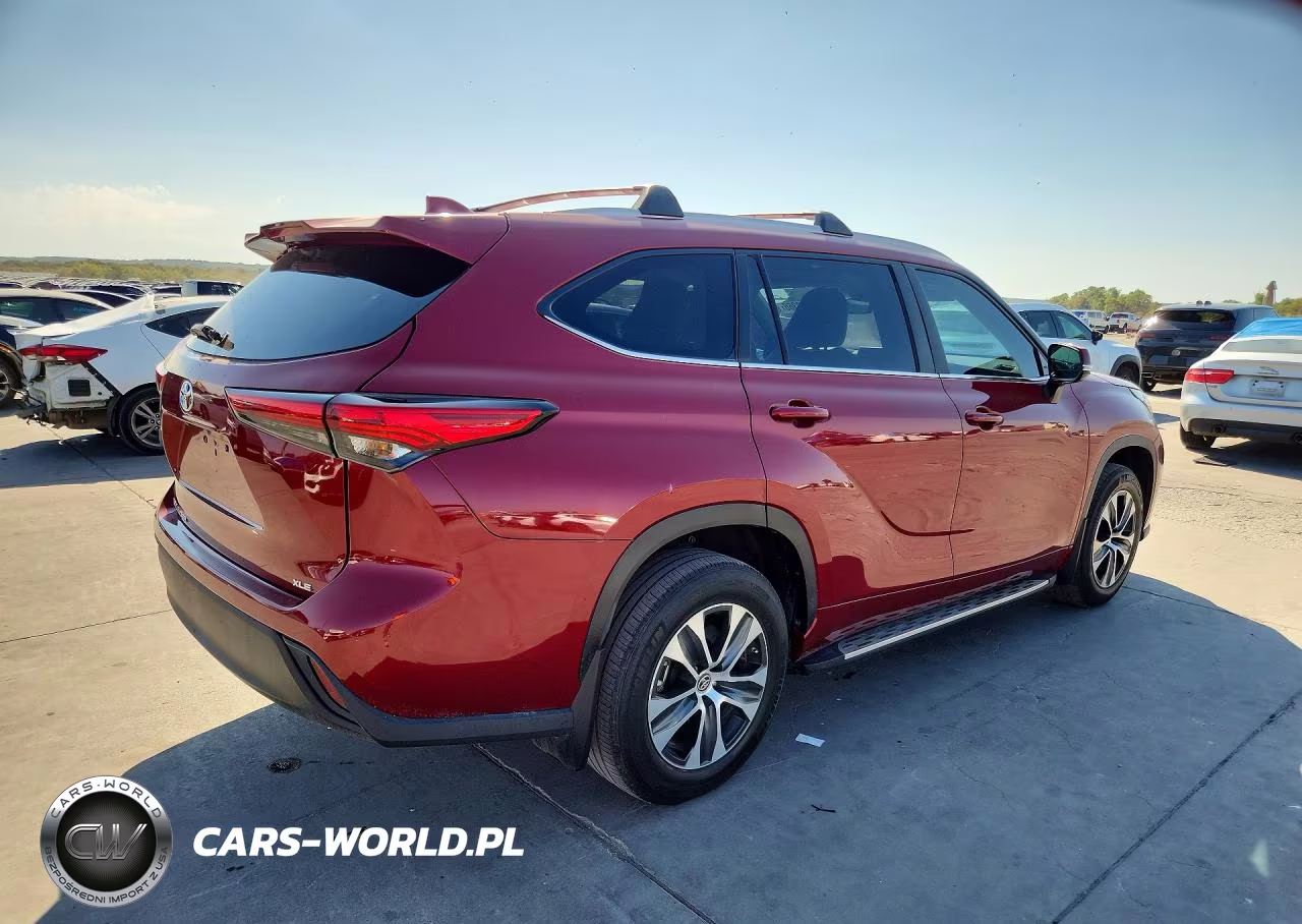 2023 Toyota Highlander Xle VIN:5TDKDRAH9PS041773 - 3