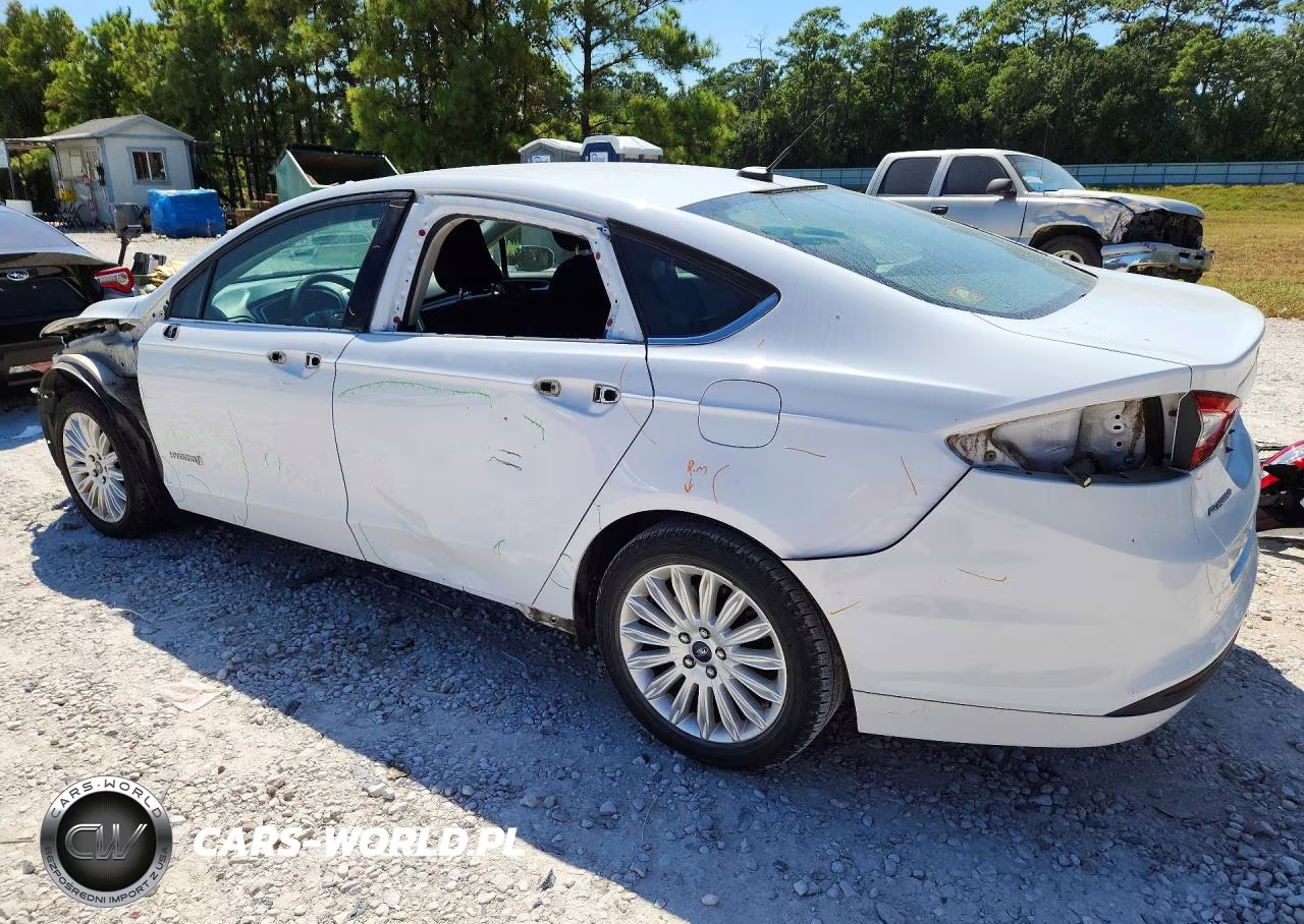 2016 Ford Fusion Se Hybrid VIN:3FA6P0LU7GR360080 - 2