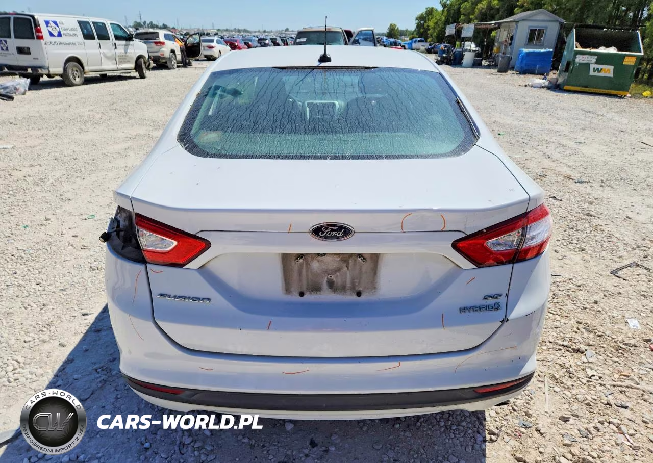 2016 Ford Fusion Se Hybrid VIN:3FA6P0LU7GR360080 - 6