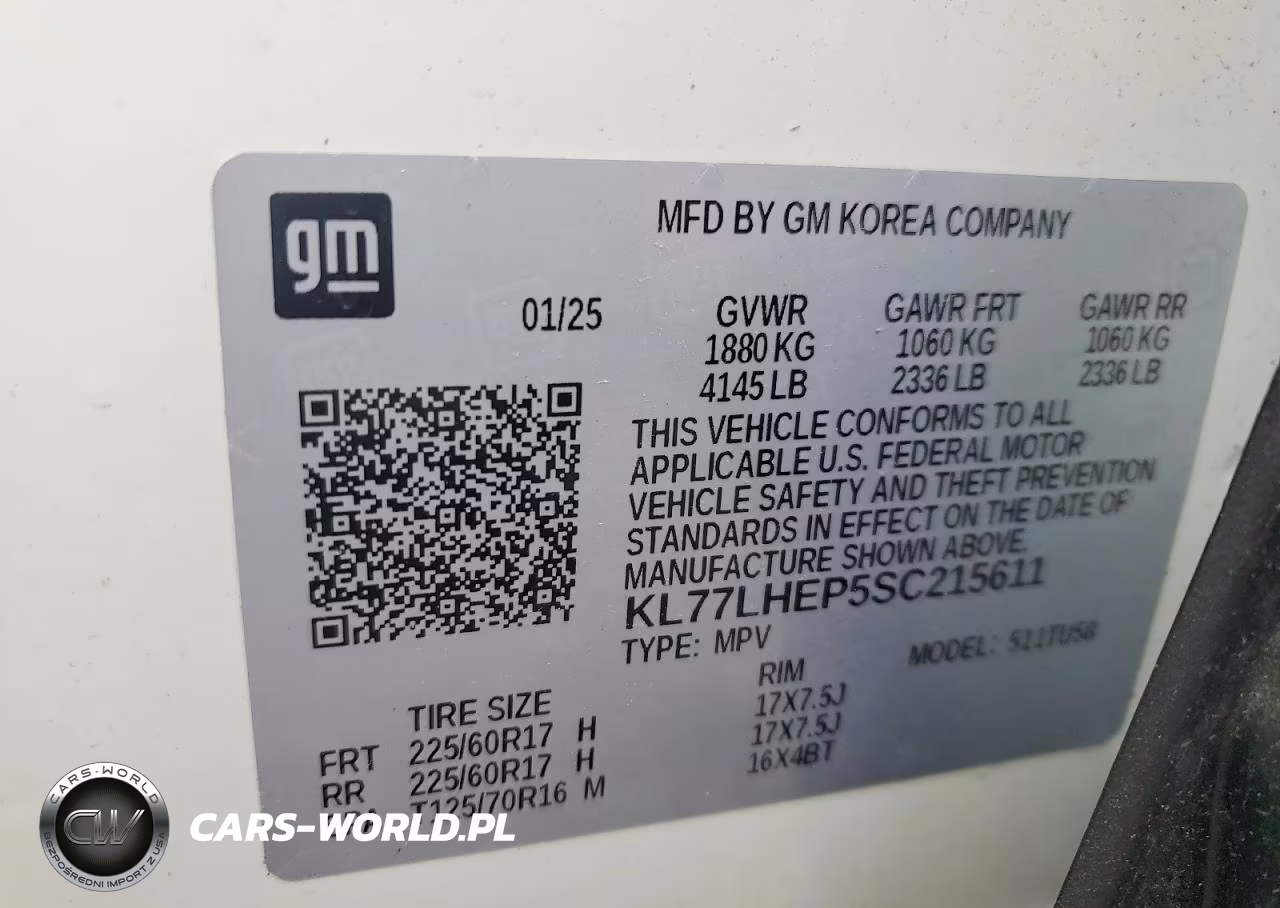 2025 Chevrolet Trax 1Lt VIN:KL77LHEP5SC215611 - 13