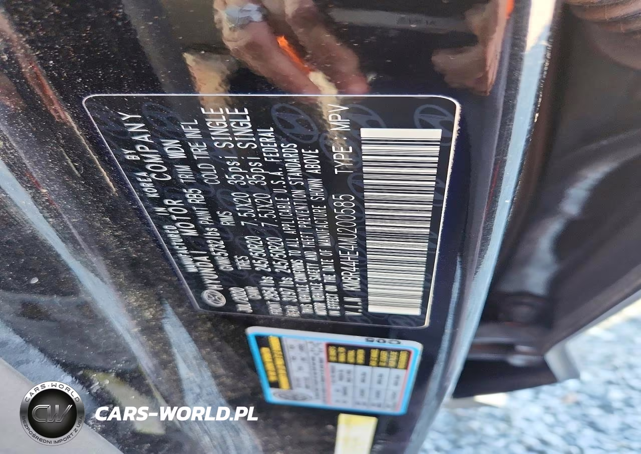 2021 Hyundai Palisade Sel VIN:KM8R44HE4MU200585 - 13