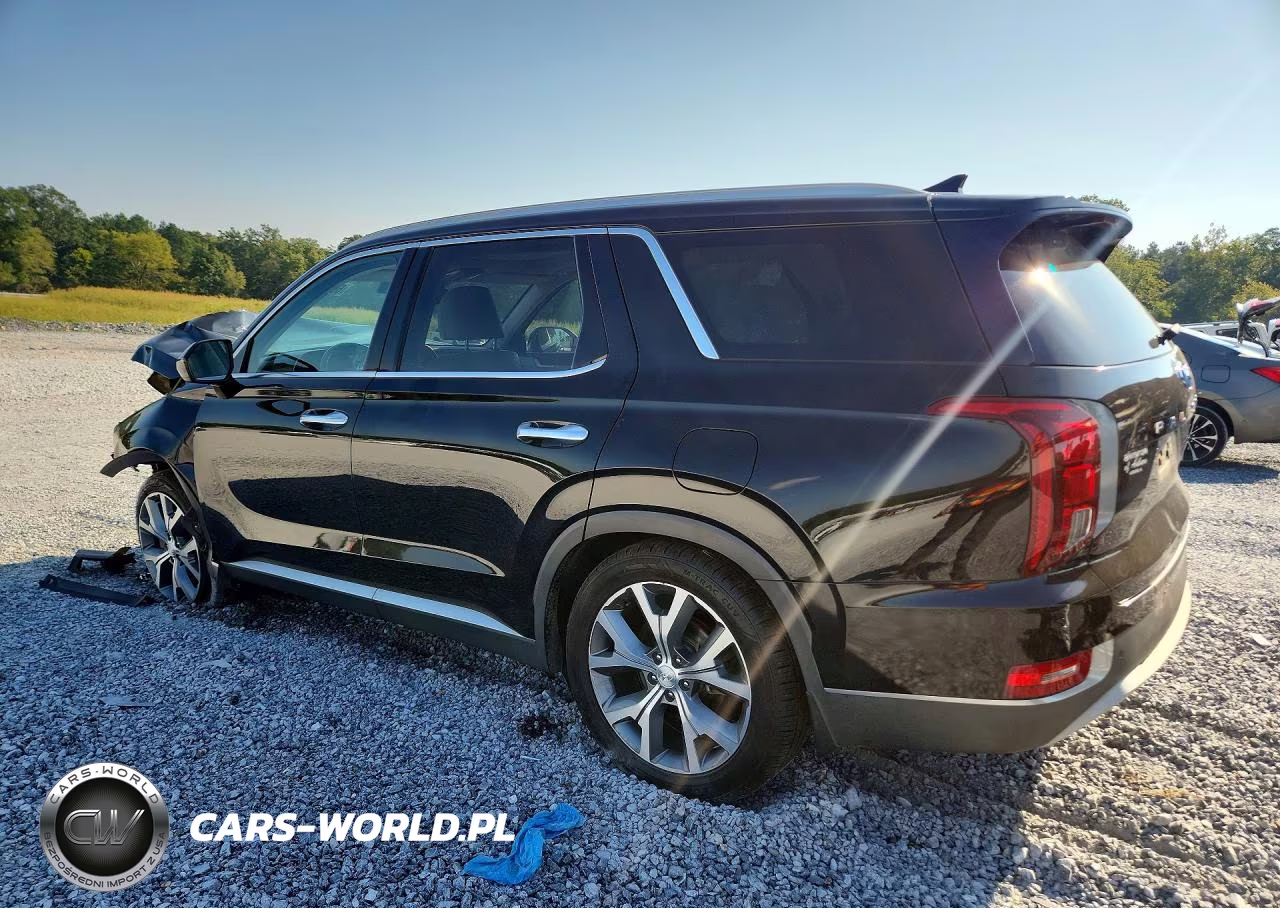 2021 Hyundai Palisade Sel VIN:KM8R44HE4MU200585 - 2