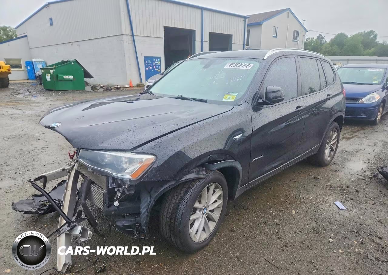 2015 BMW X3 xDrive28I VIN:5UXWX9C52F0D52797 - 1