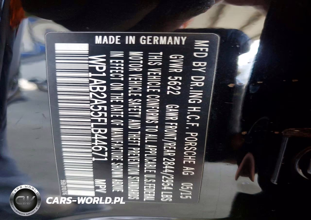 2015 Porsche Macan S VIN:WP1AB2A55FLB44671 - 13