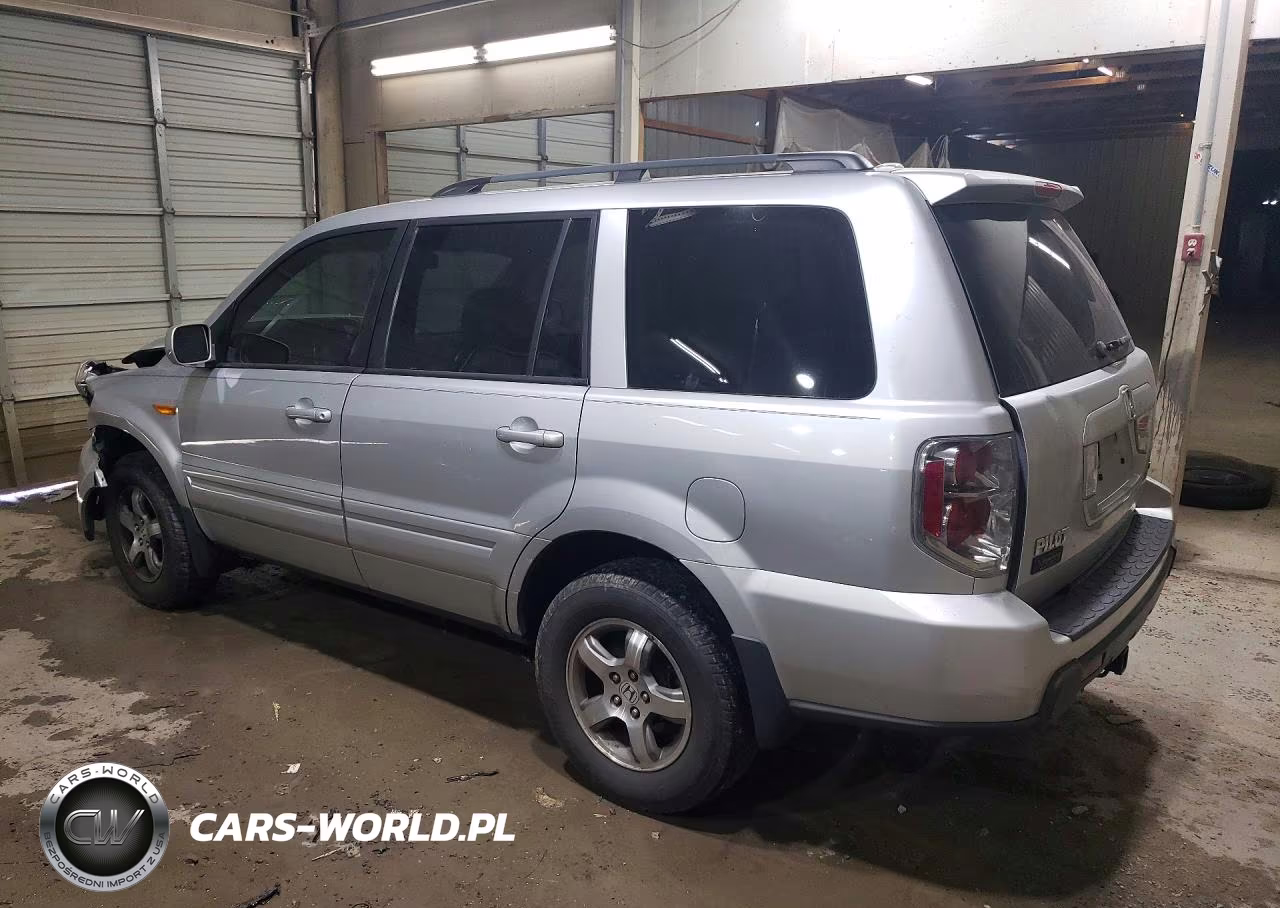 2007 Honda Pilot Exl VIN:2HKYF185X7H537088 - 2