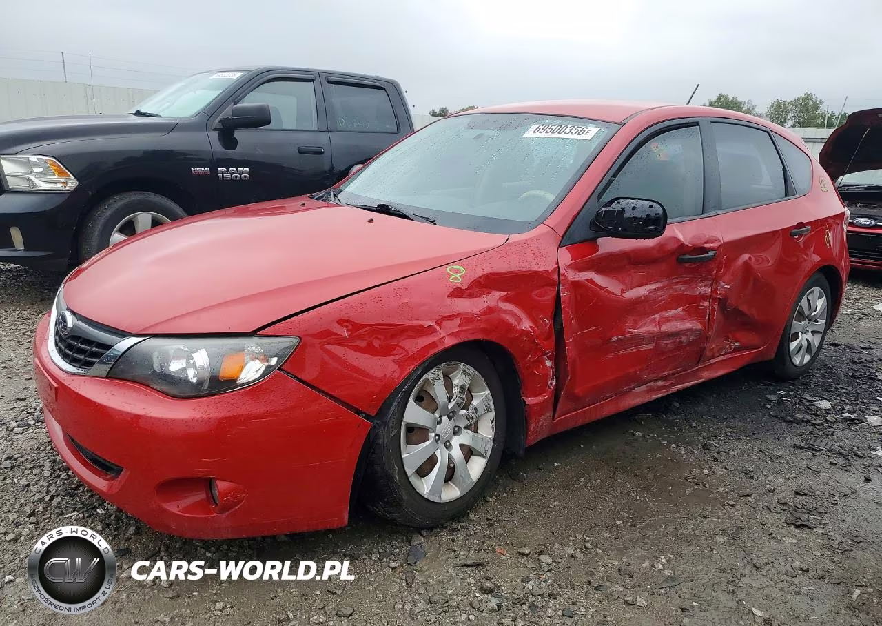 2008 Subaru Impreza 2.5I VIN:JF1GH61688H805048 - 1