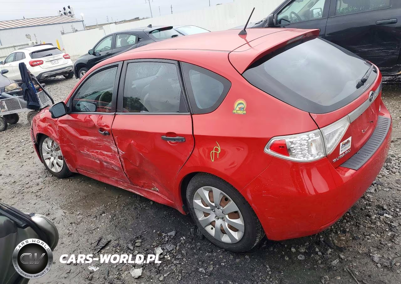 2008 Subaru Impreza 2.5I VIN:JF1GH61688H805048 - 2