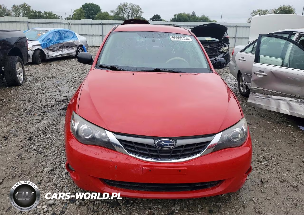 2008 Subaru Impreza 2.5I VIN:JF1GH61688H805048 - 5