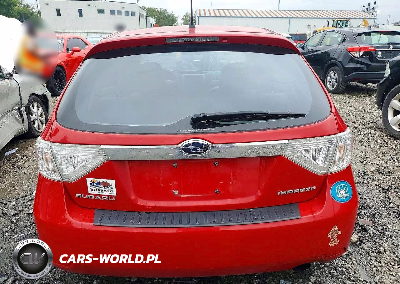 2008 Subaru Impreza 2.5I VIN:JF1GH61688H805048 - 6