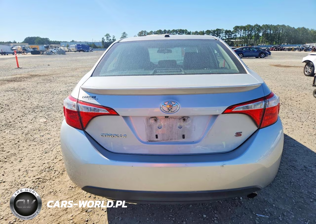 2015 Toyota Corolla S Premium VIN:2T1BURHE0FC231268 - 6