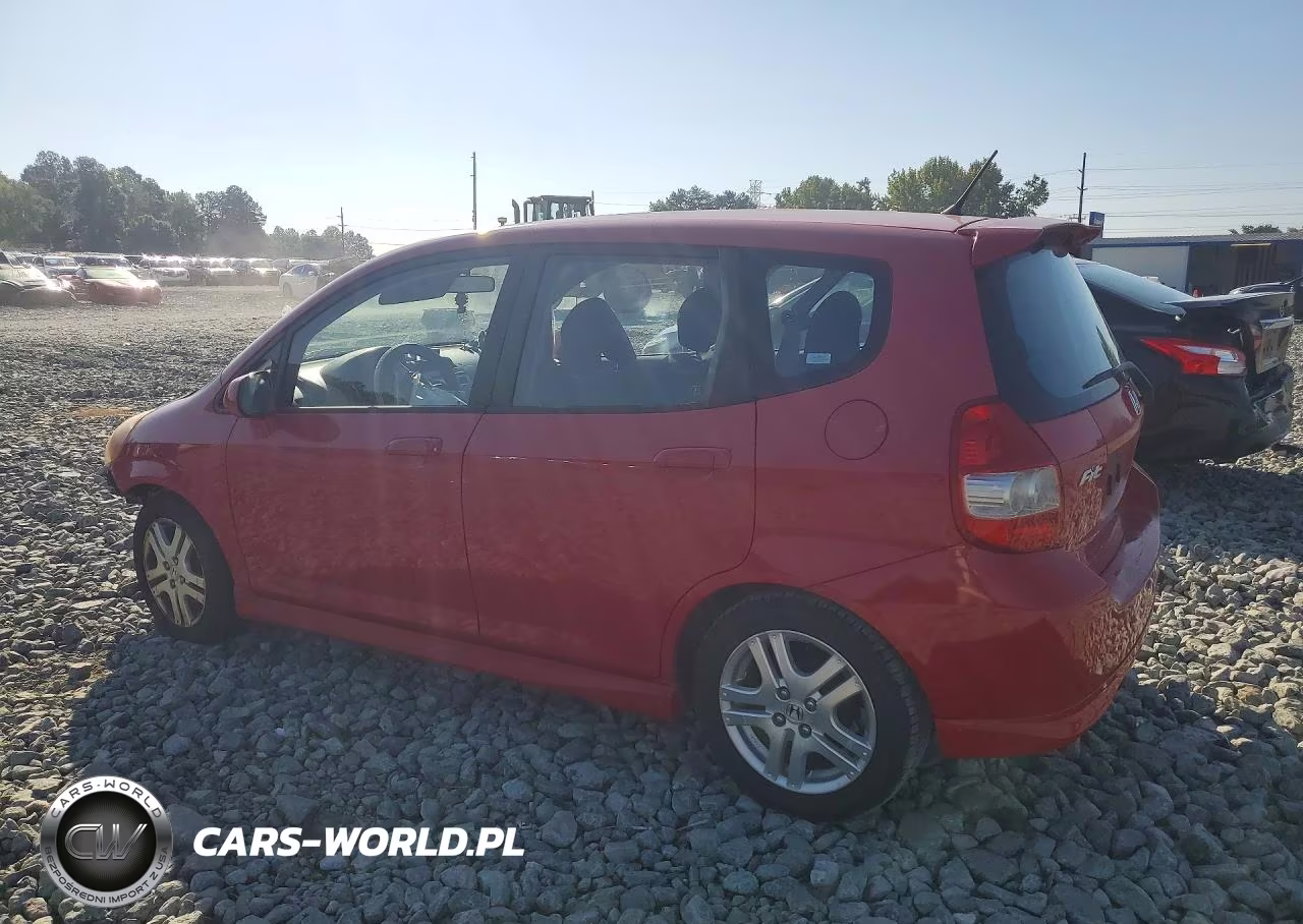2007 Honda Fit S VIN:JHMGD38627S058122 - 2