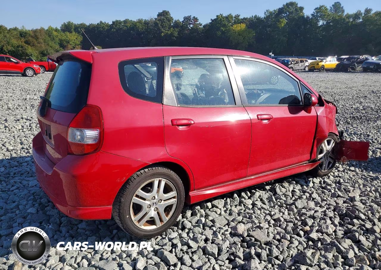 2007 Honda Fit S VIN:JHMGD38627S058122 - 3