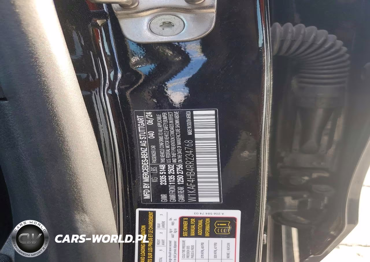 2024 Mercedes-Benz C 300 4Matic VIN:W1KAF4HB4RR234768 - 12