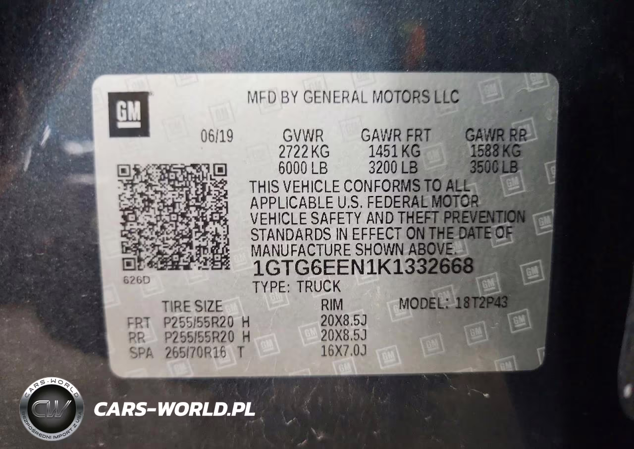 2019 GMC Canyon Denali VIN:1GTG6EEN1K1332668 - 13