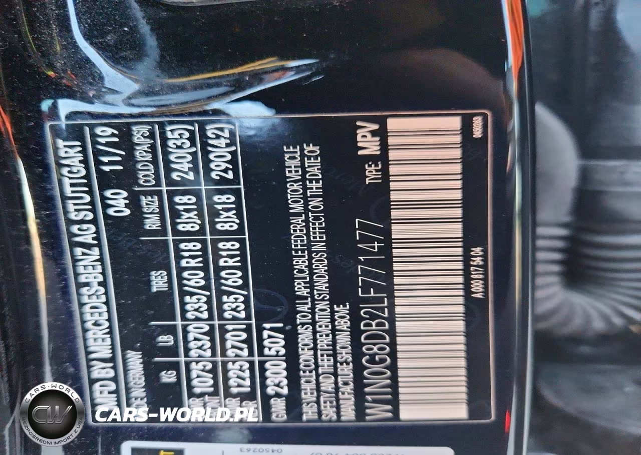 2020 Mercedes-Benz Glc VIN:W1N0G8DB2LF771477 - 13