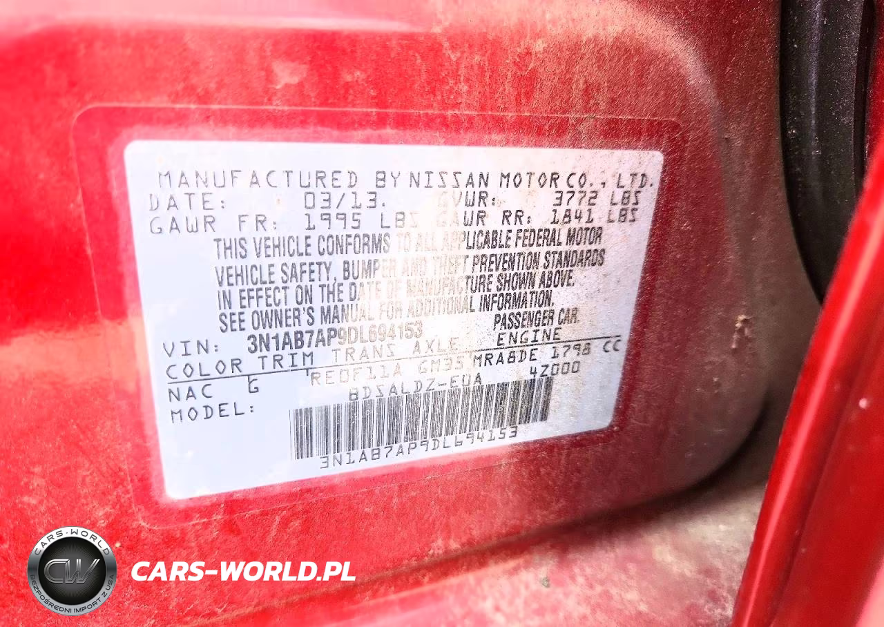 2013 Nissan Sentra S VIN:3N1AB7AP9DL694153 - 12