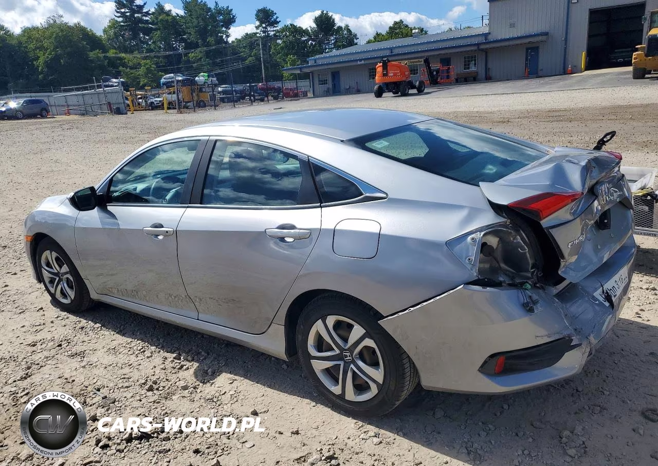 2016 Honda Civic Lx VIN:19XFC2F58GE246344 - 2