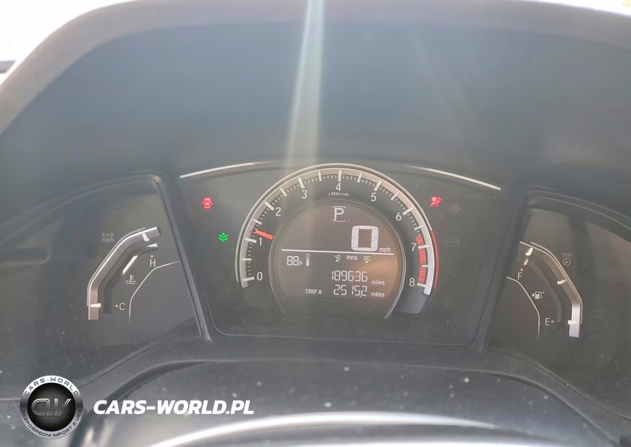 2016 Honda Civic Lx VIN:19XFC2F58GE246344 - 9