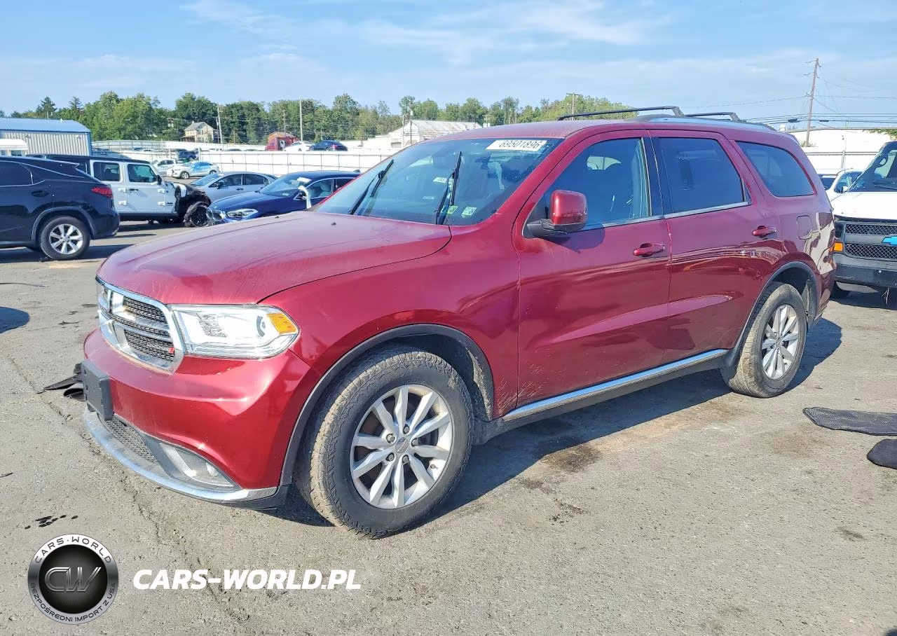2015 Dodge Durango Sxt VIN:1C4RDJAG3FC946887 - 1