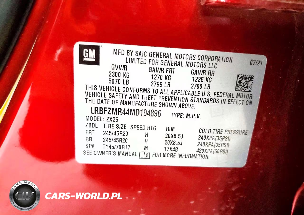 2021 Buick Envision Preferred VIN:LRBFZMR44MD194896 - 13