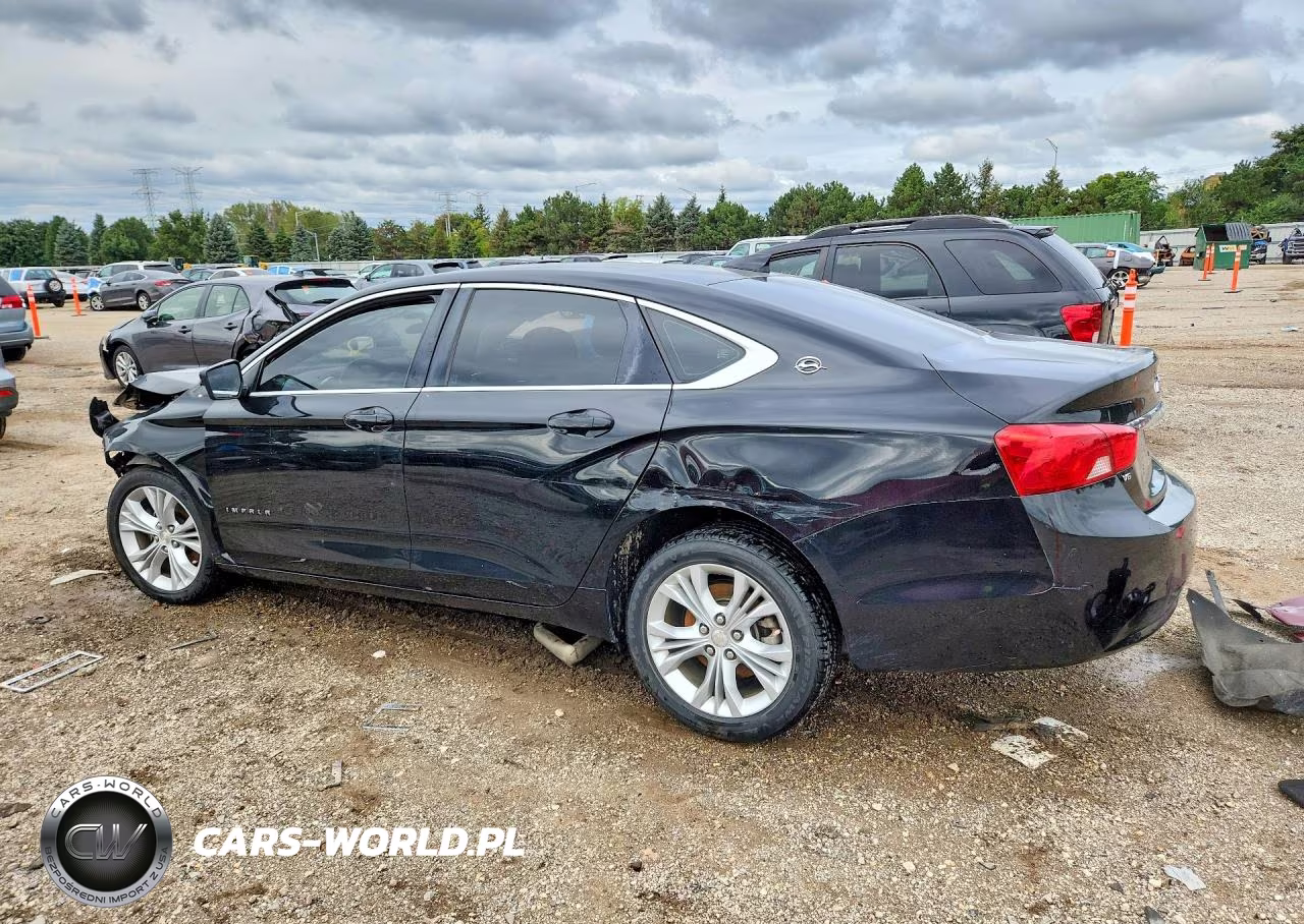 2015 Chevrolet Impala Lt VIN:2G1125S35F9201032 - 2