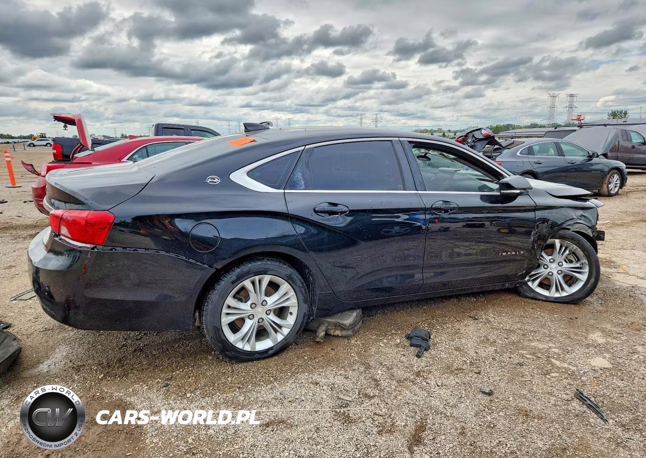2015 Chevrolet Impala Lt VIN:2G1125S35F9201032 - 3