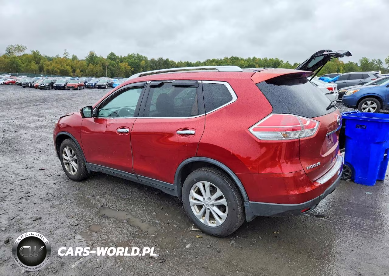2015 Nissan Rogue Sv VIN:KNMAT2MV2FP512386 - 2