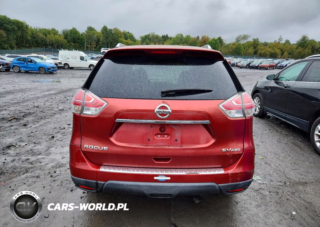 2015 Nissan Rogue Sv VIN:KNMAT2MV2FP512386 - 6