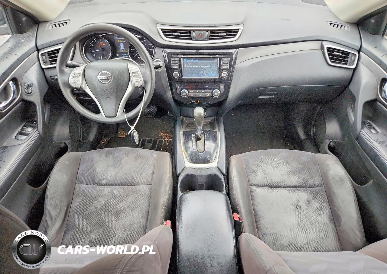 2015 Nissan Rogue Sv VIN:KNMAT2MV2FP512386 - 8