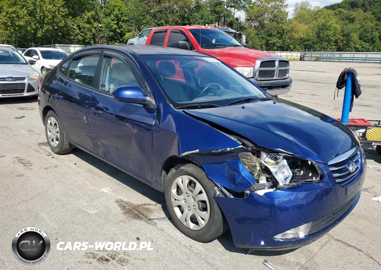 2010 Hyundai Elantra Gls VIN:KMHDU4AD6AU864717 - 4