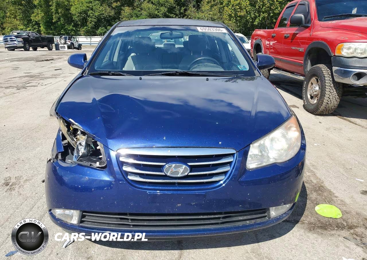 2010 Hyundai Elantra Gls VIN:KMHDU4AD6AU864717 - 5
