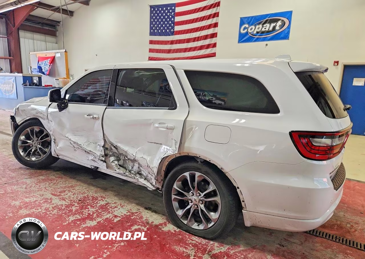 2019 Dodge Durango Gt VIN:1C4RDJDG8KC701105 - 2
