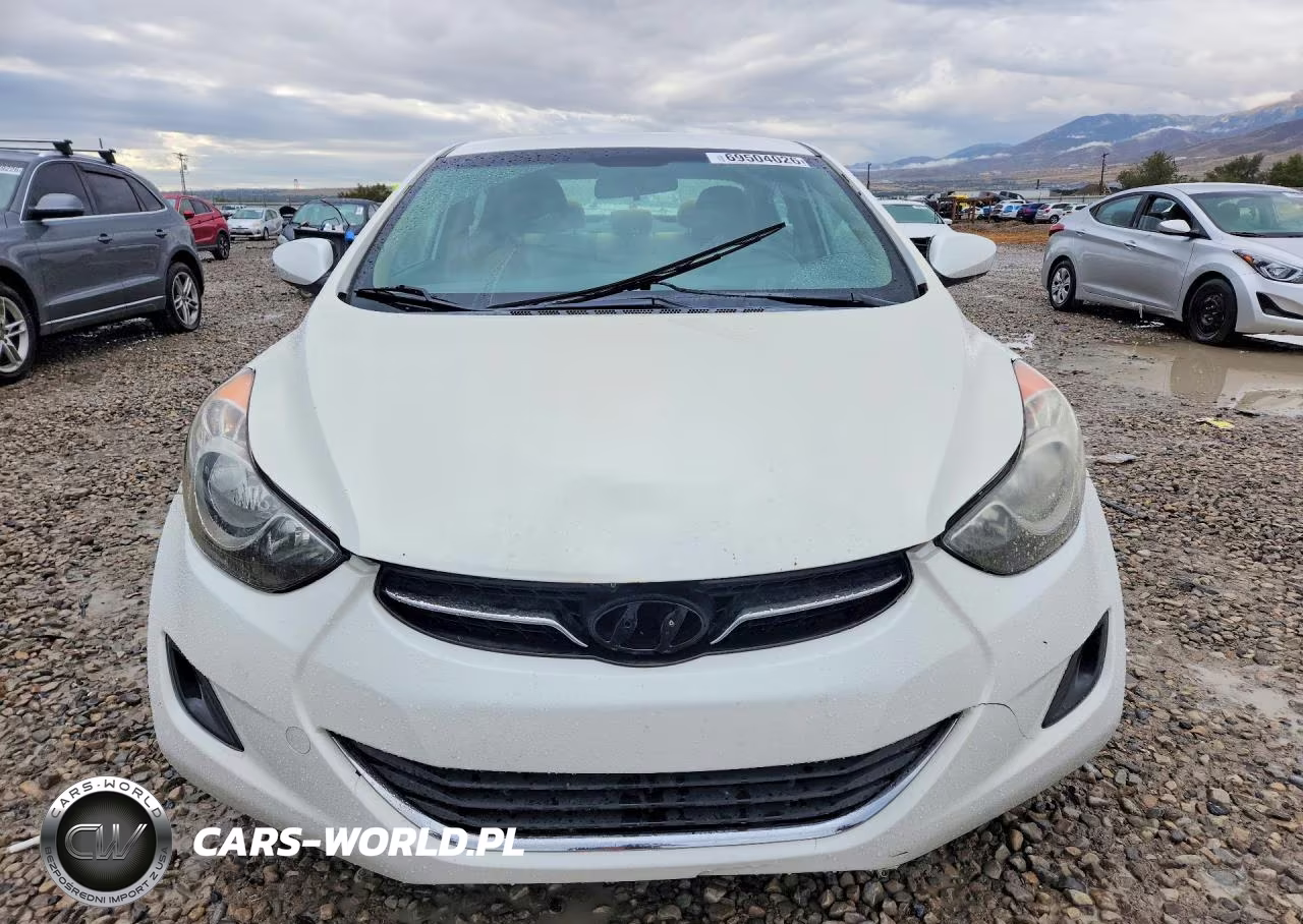 2013 Hyundai Elantra Gls VIN:5NPDH4AE6DH208792 - 5