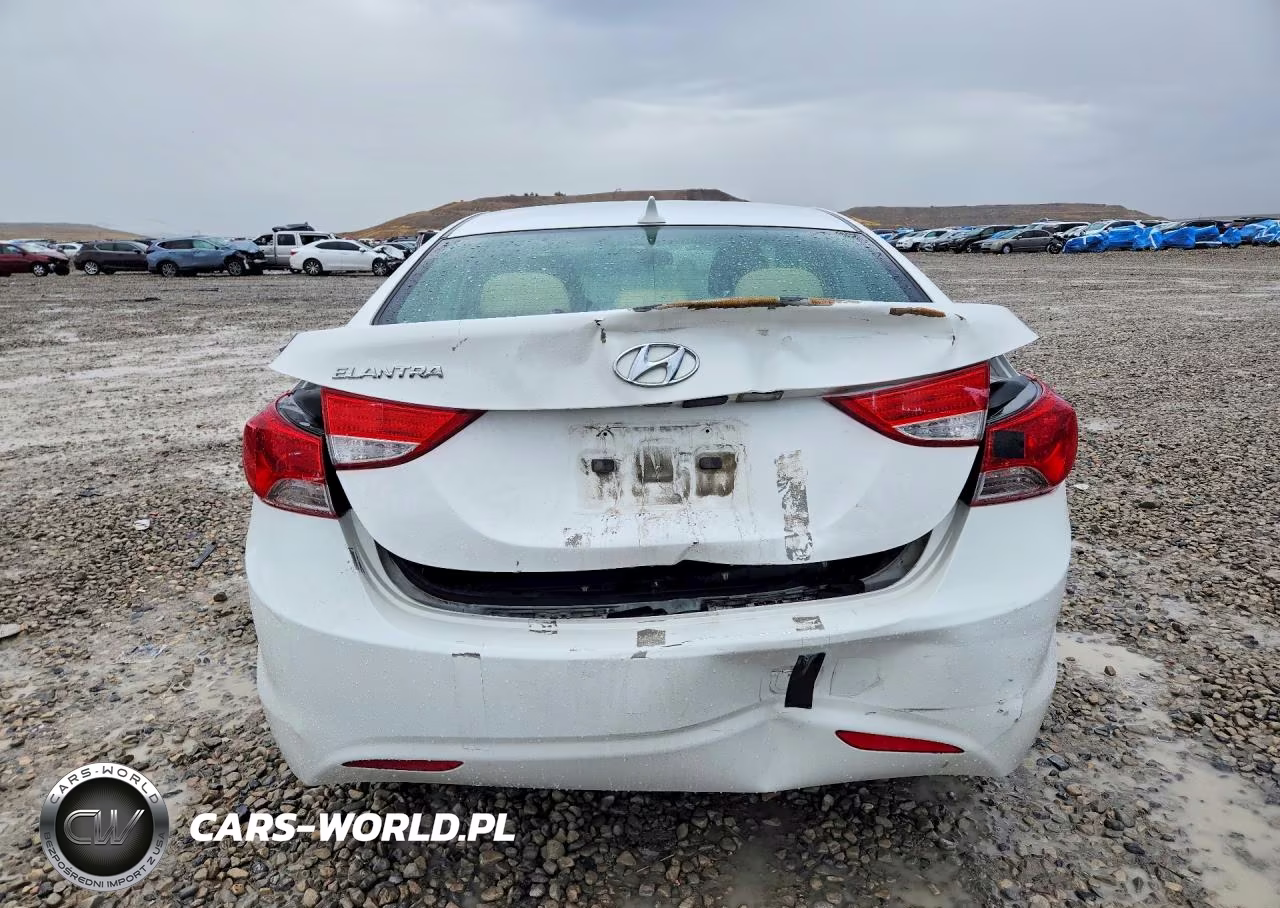 2013 Hyundai Elantra Gls VIN:5NPDH4AE6DH208792 - 6
