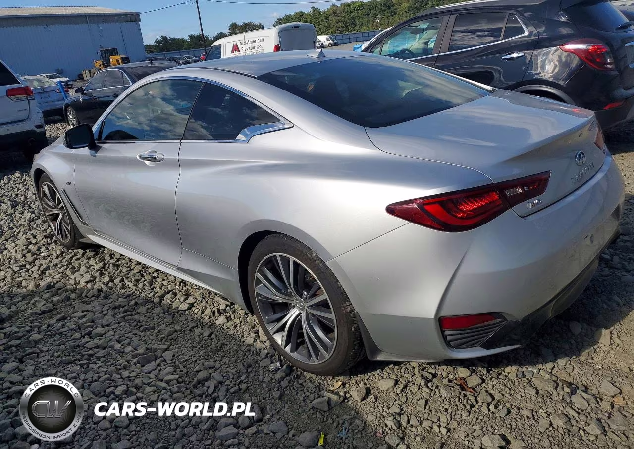 2017 Infiniti Q60 2.0T VIN:JN1CV7EL8HM320684 - 2