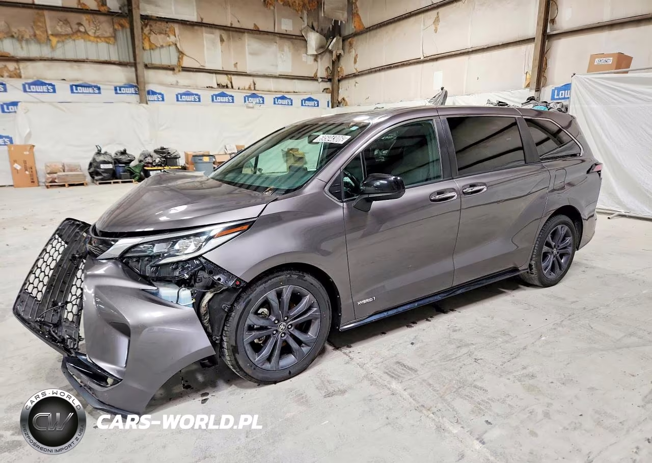 2021 Toyota Sienna Xse VIN:5TDXRKEC1MS019775 - 1