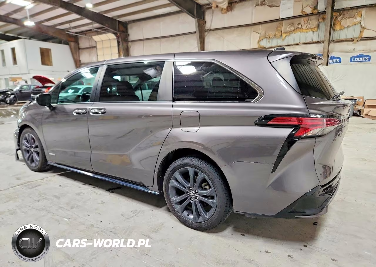 2021 Toyota Sienna Xse VIN:5TDXRKEC1MS019775 - 2