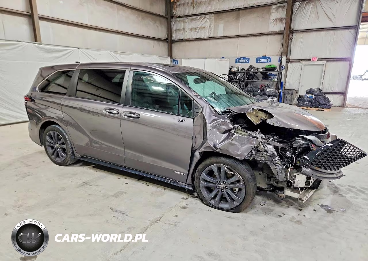 2021 Toyota Sienna Xse VIN:5TDXRKEC1MS019775 - 4