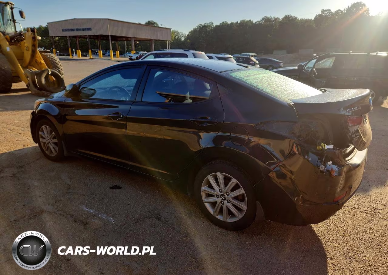 2014 Hyundai Elantra Se VIN:KMHDH4AE6EU179572 - 2