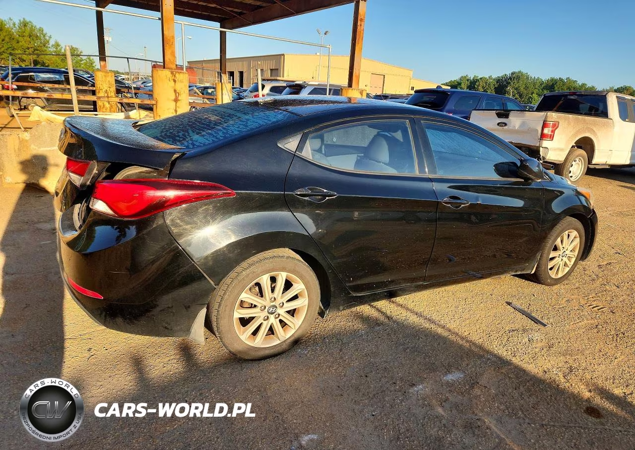 2014 Hyundai Elantra Se VIN:KMHDH4AE6EU179572 - 3