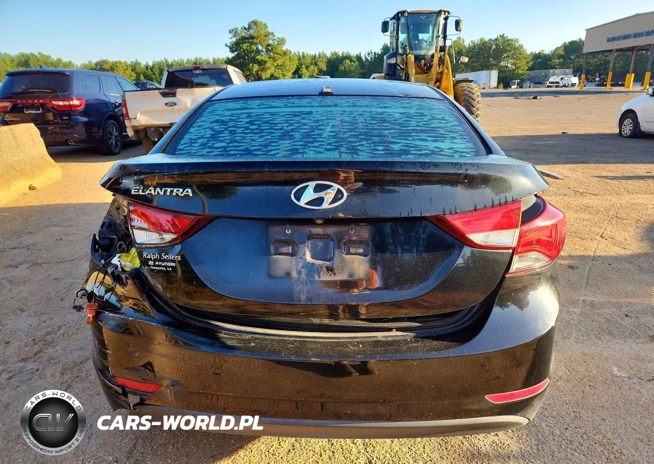 2014 Hyundai Elantra Se VIN:KMHDH4AE6EU179572 - 6