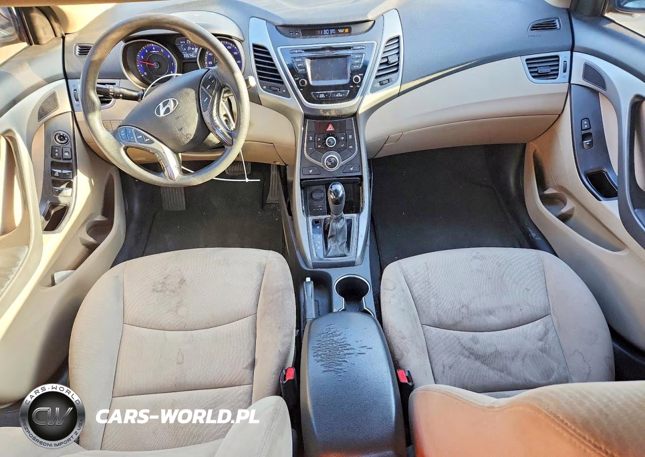 2014 Hyundai Elantra Se VIN:KMHDH4AE6EU179572 - 8
